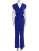 Diane von Furstenberg V-Neck Jumpsuit