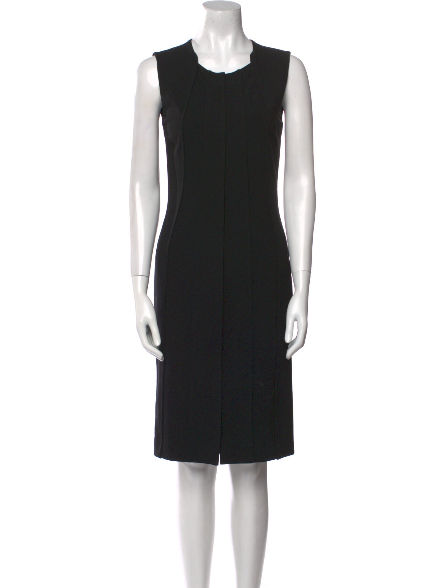 Diane von Furstenberg Scoop Neck Knee-Length Dress