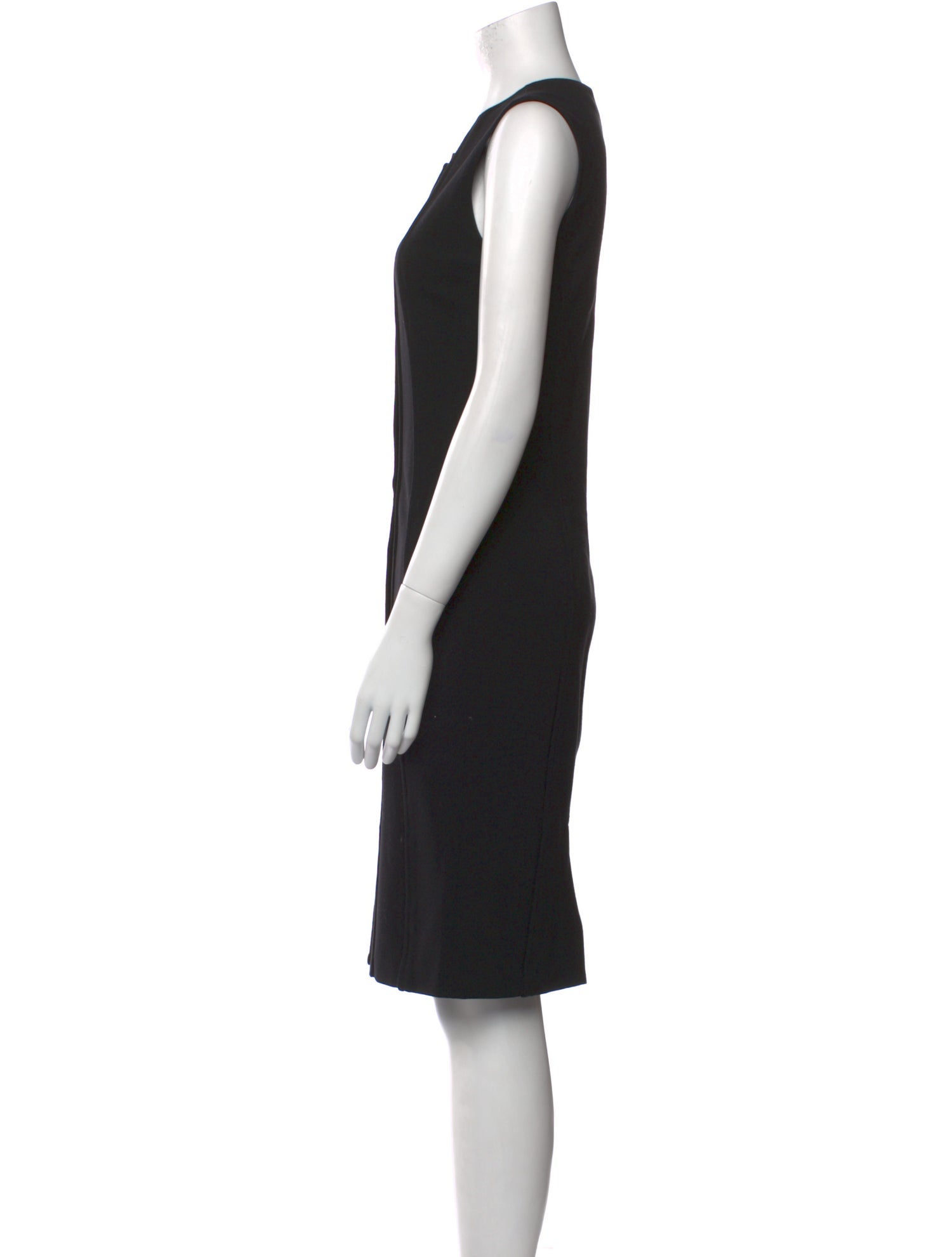 Diane von Furstenberg Scoop Neck Knee-Length Dress