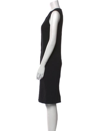 Diane von Furstenberg Scoop Neck Knee-Length Dress