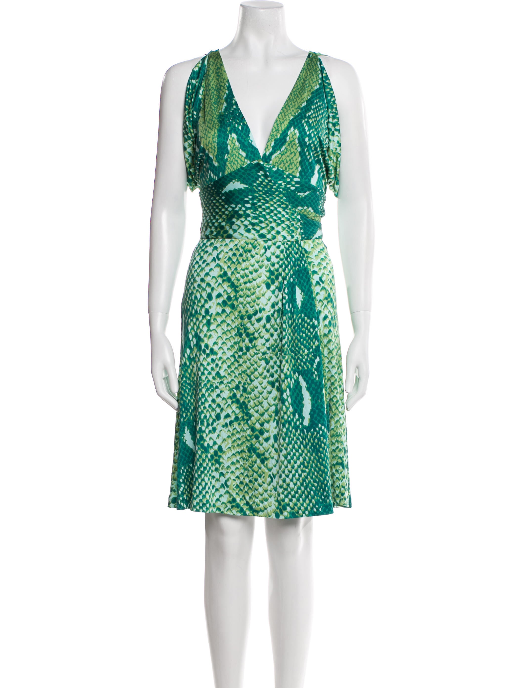Diane von Furstenberg Silk Knee-Length Dress