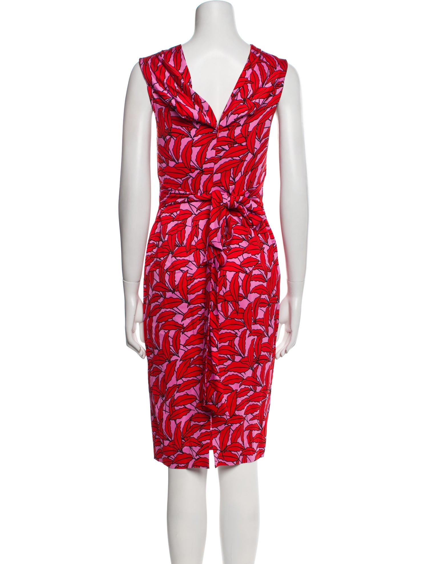 Diane von Furstenberg Printed Knee-Length Dress