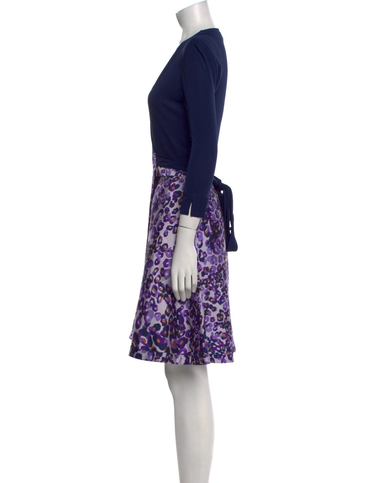 Diane von Furstenberg Printed Mini Dress