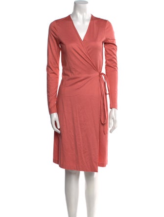 Diane von Furstenberg V-Neck Mini Dress