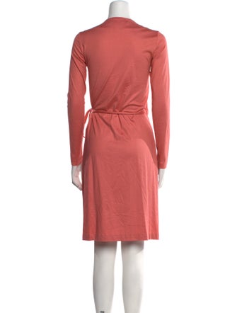 Diane von Furstenberg V-Neck Mini Dress