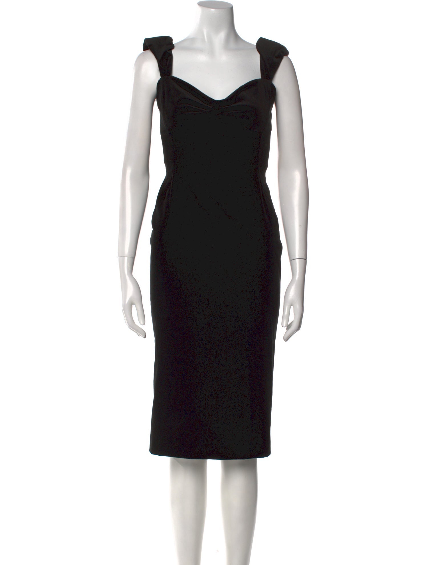 Diane von Furstenberg V-Neck Midi Length Dress