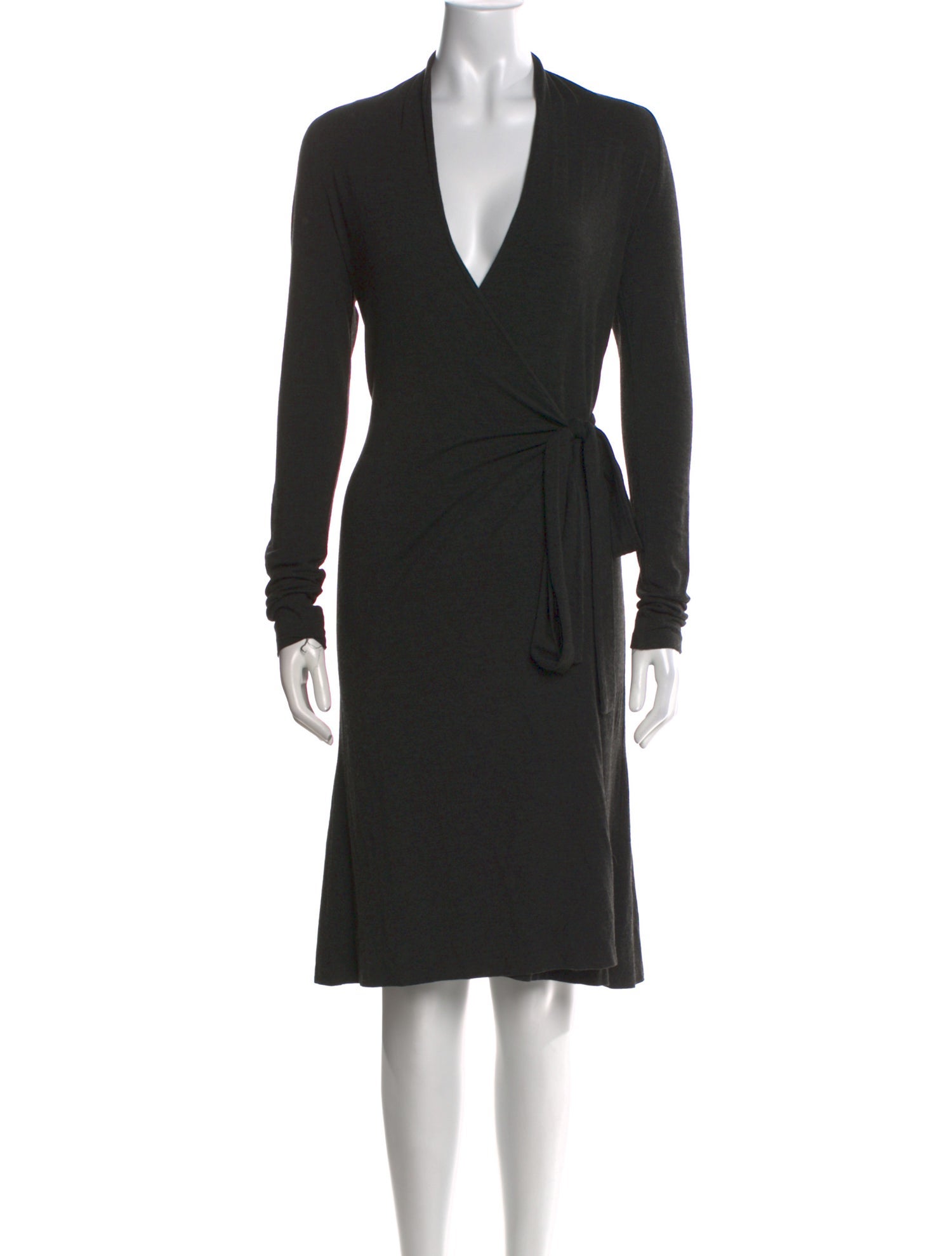 Diane von Furstenberg V-Neck Knee-Length Dress