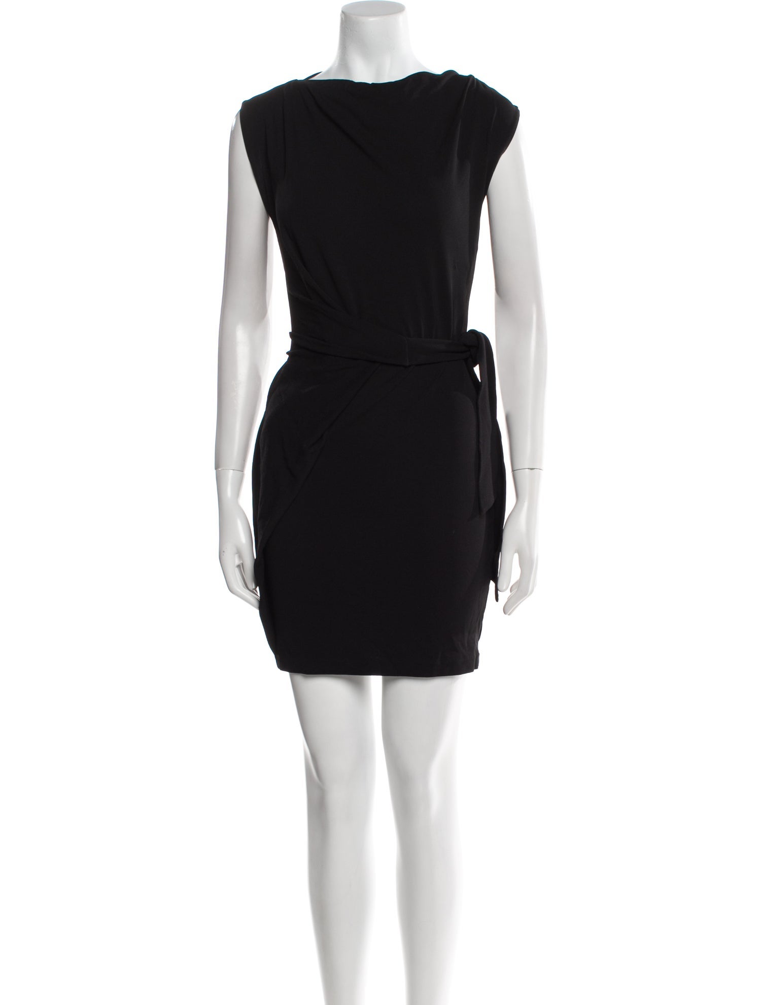 Diane von Furstenberg Bateau Neckline Mini Dress