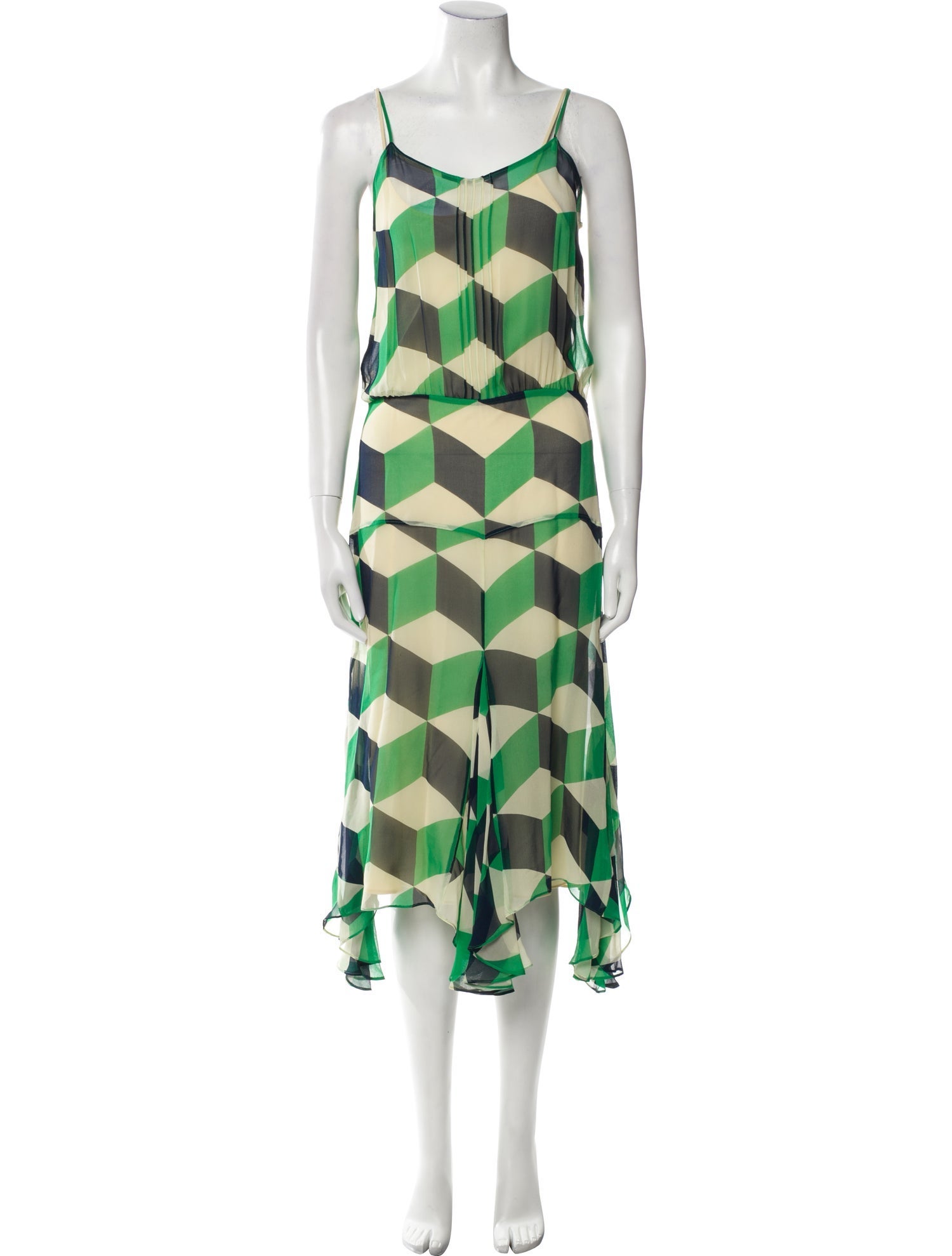 Diane von Furstenberg Silk Long Dress