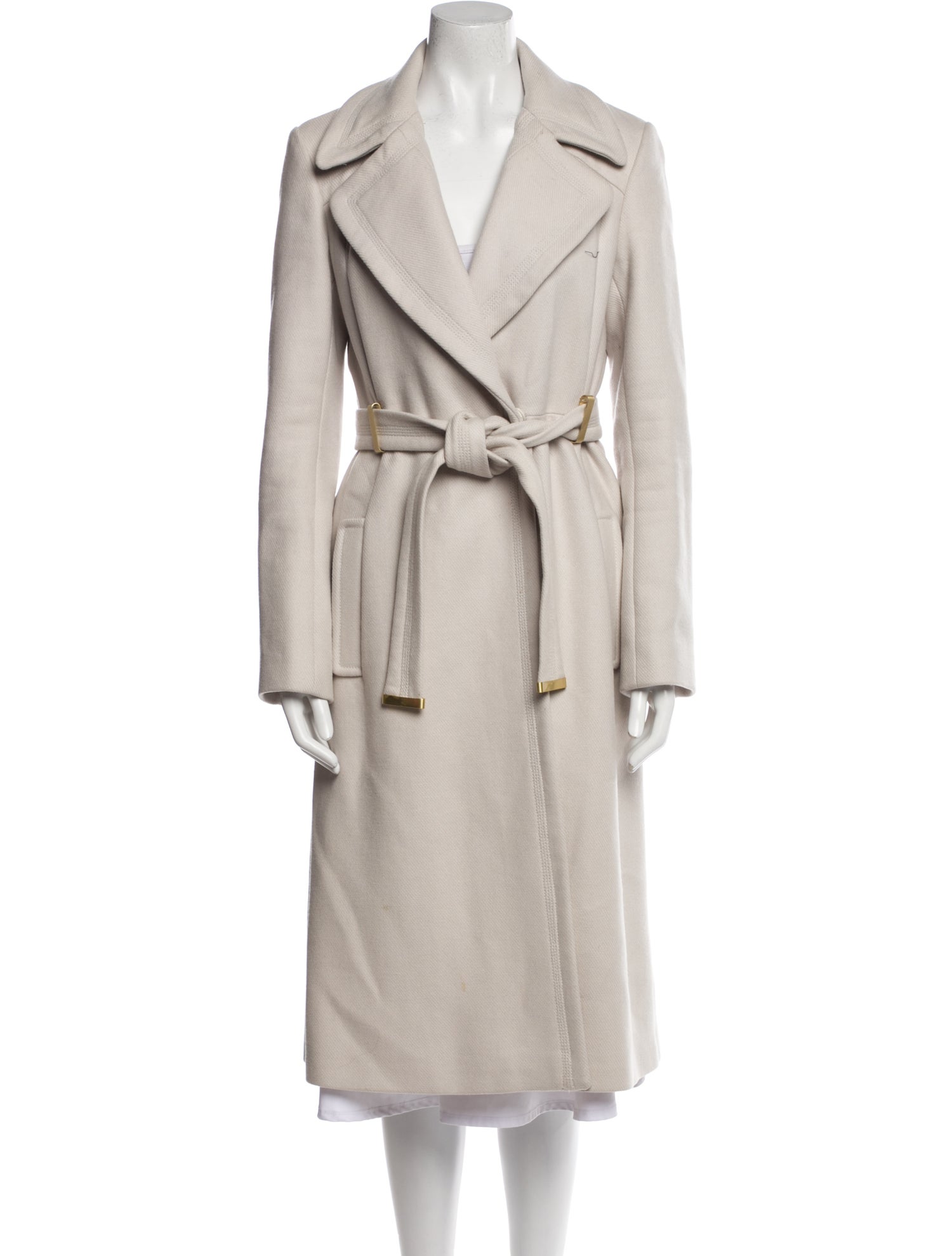 Diane von Furstenberg Wool Trench Coat