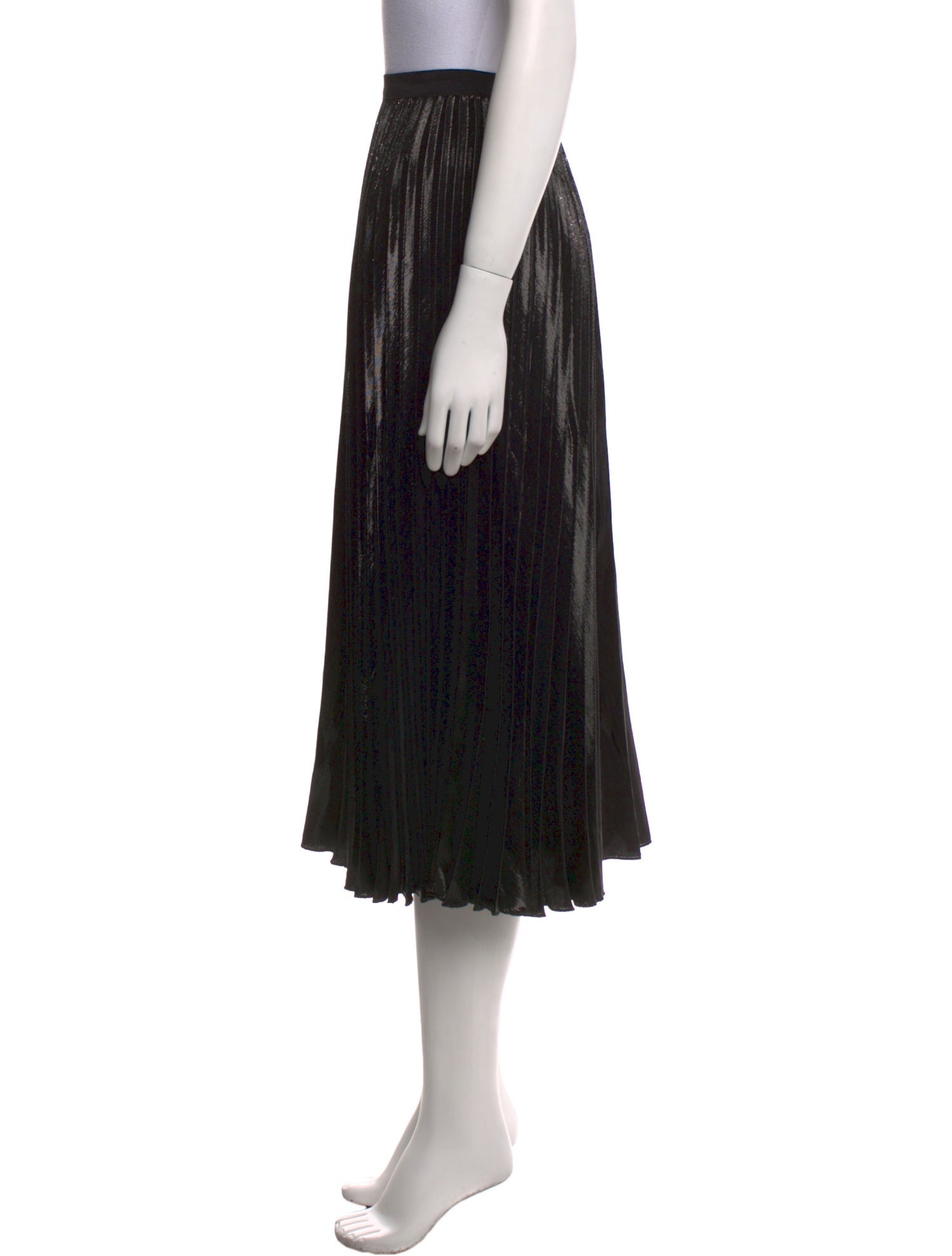 Diane von Furstenberg Glitter Accents Midi Length Skirt