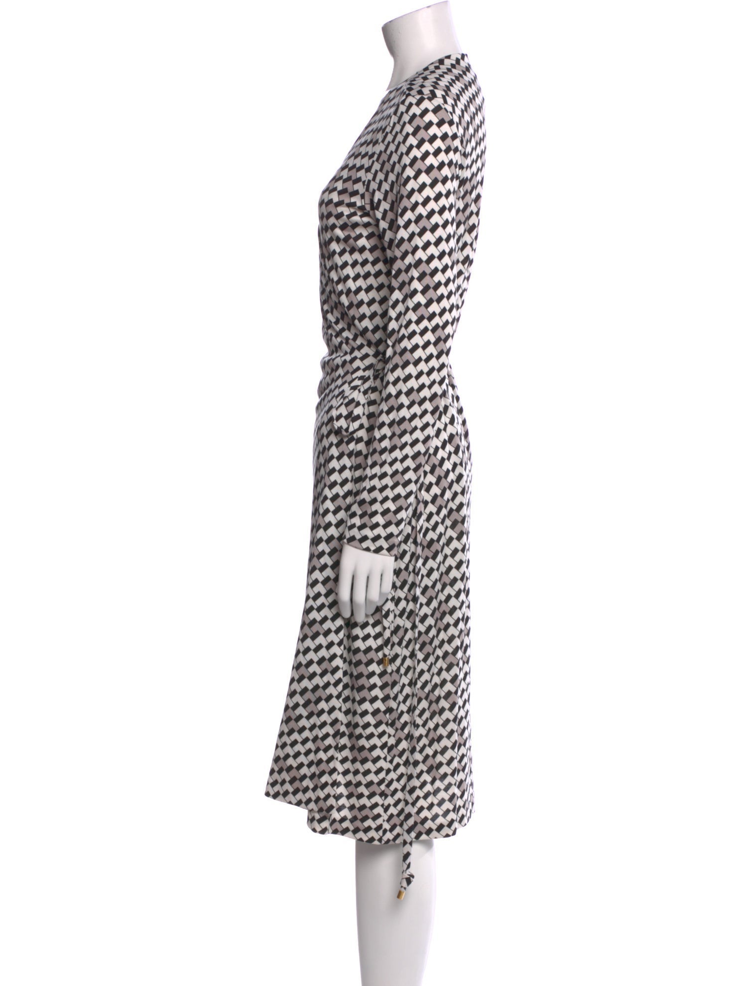 Diane von Furstenberg Silk Knee-Length Dress