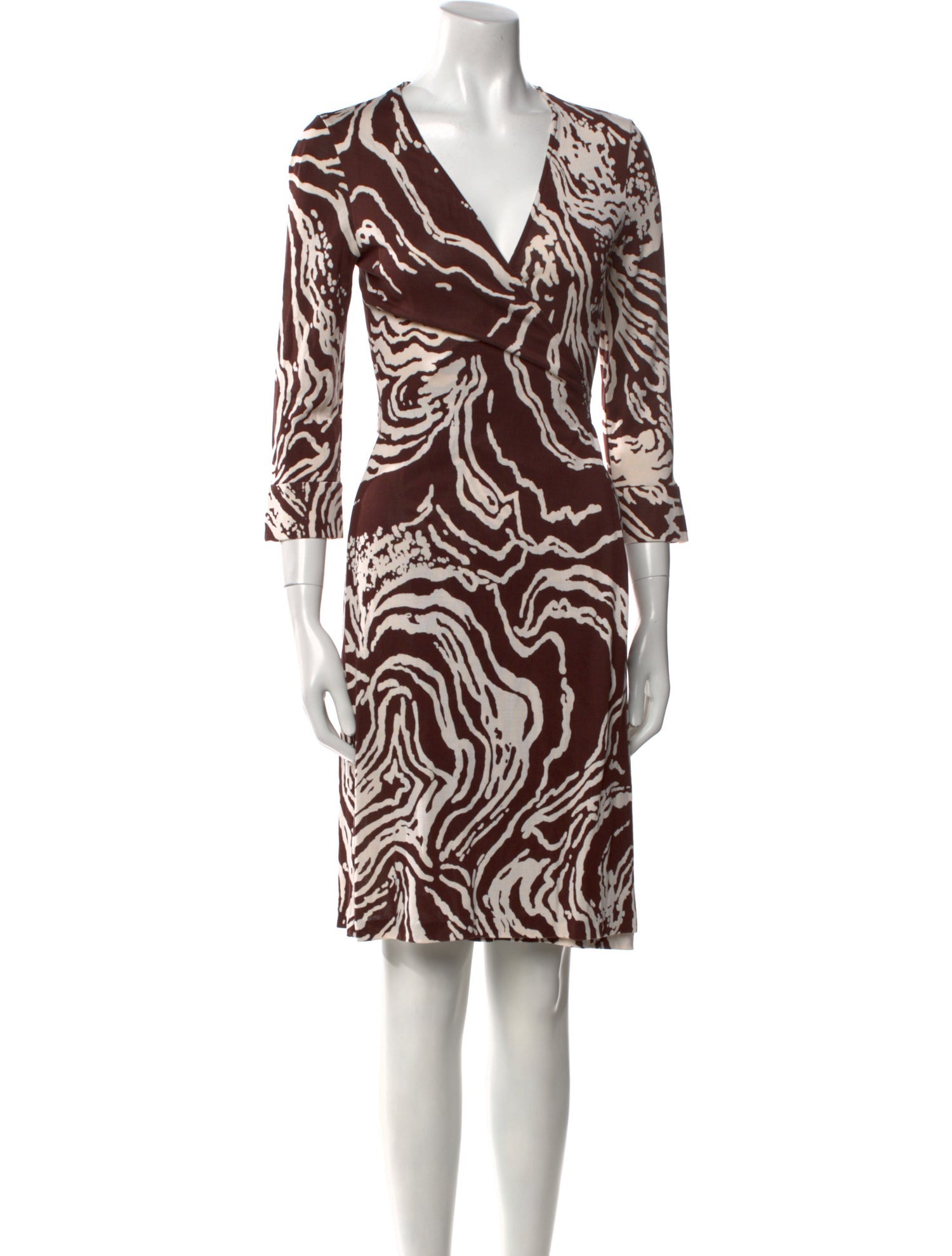 Diane von Furstenberg Silk Knee-Length Dress
