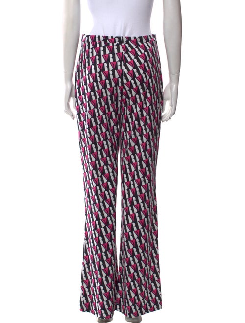Diane von Furstenberg Silk Wide Leg Pants