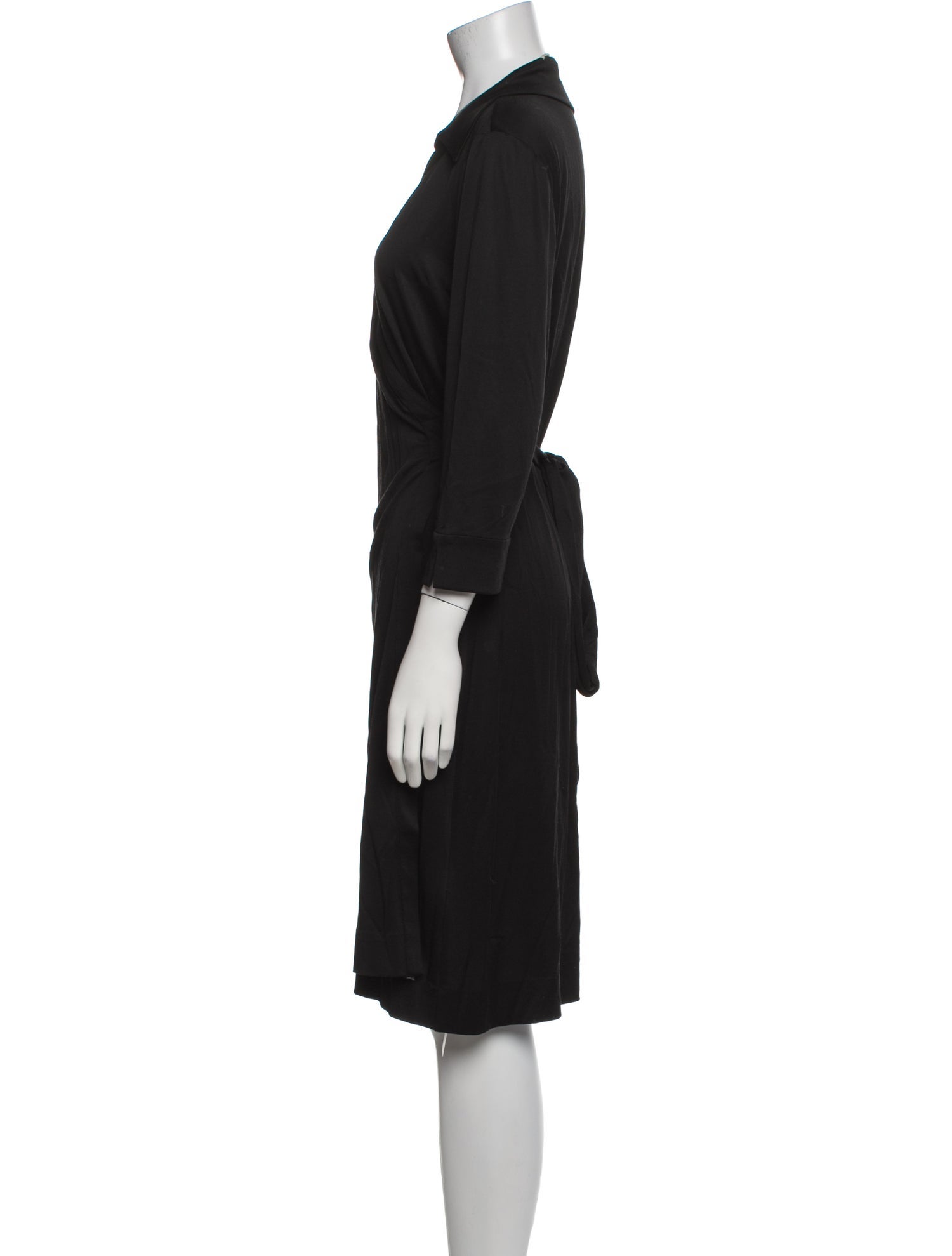 Diane von Furstenberg V-Neck Knee-Length Dress