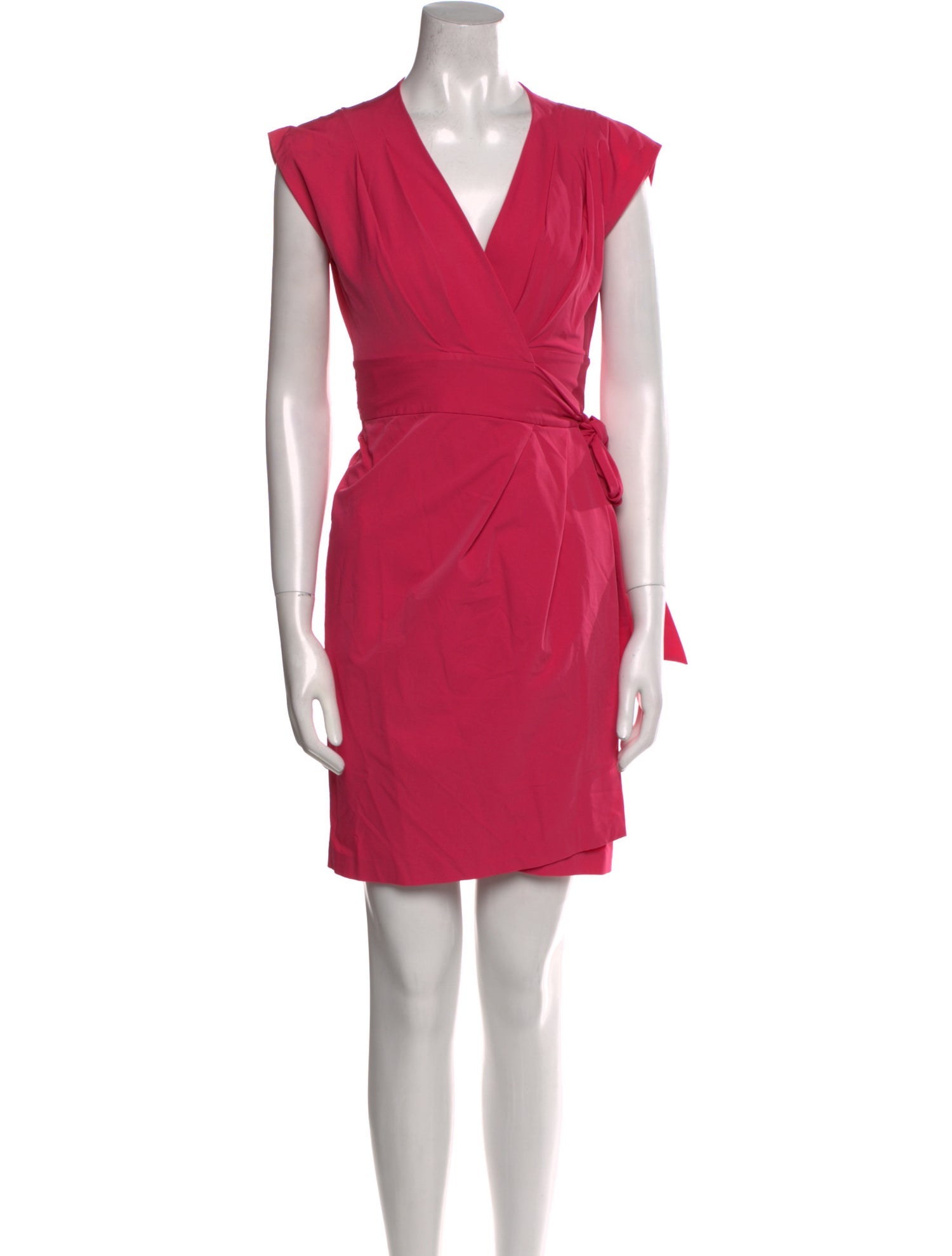 Diane von Furstenberg V-Neck Mini Dress