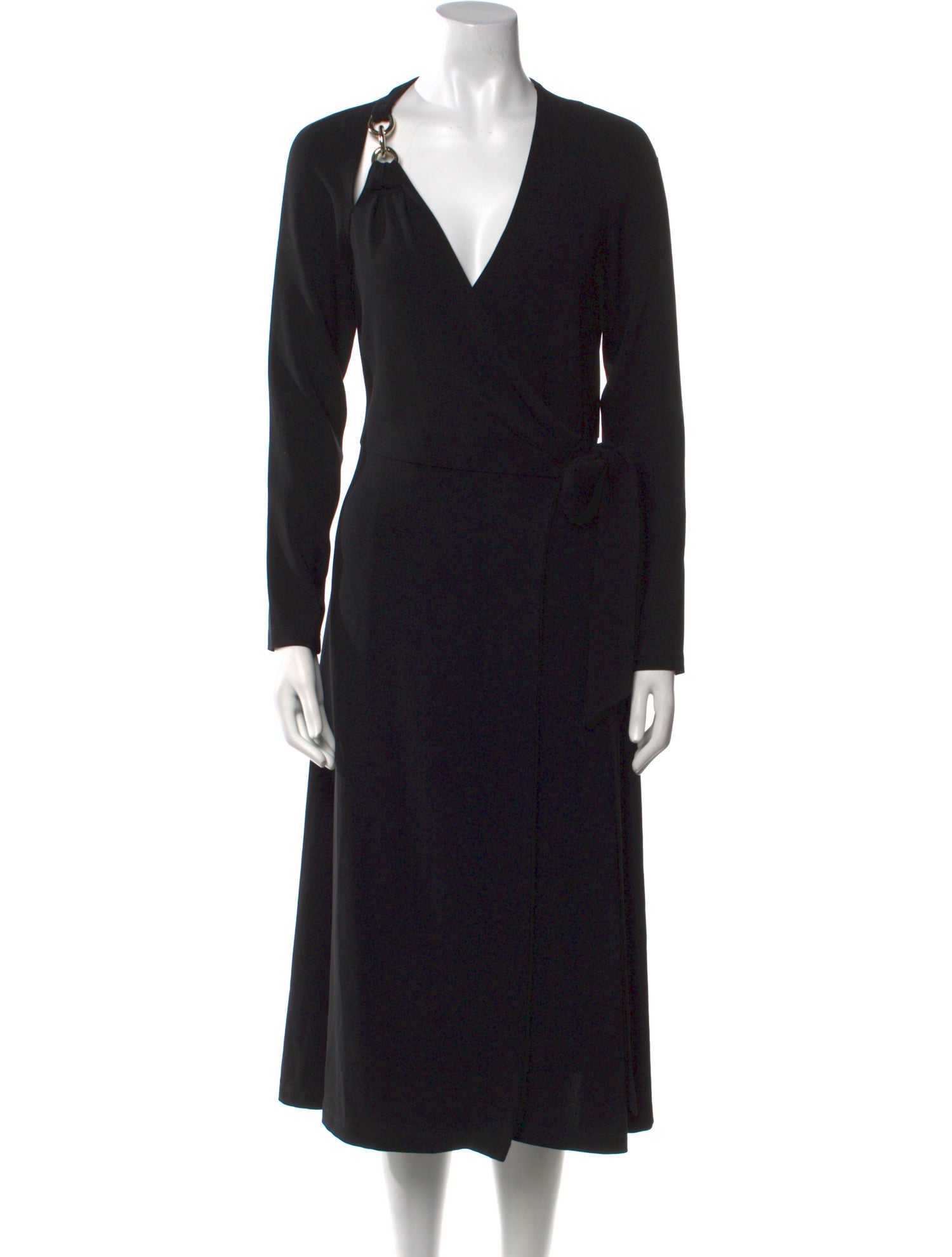 Diane von Furstenberg V-Neck Midi Length Dress