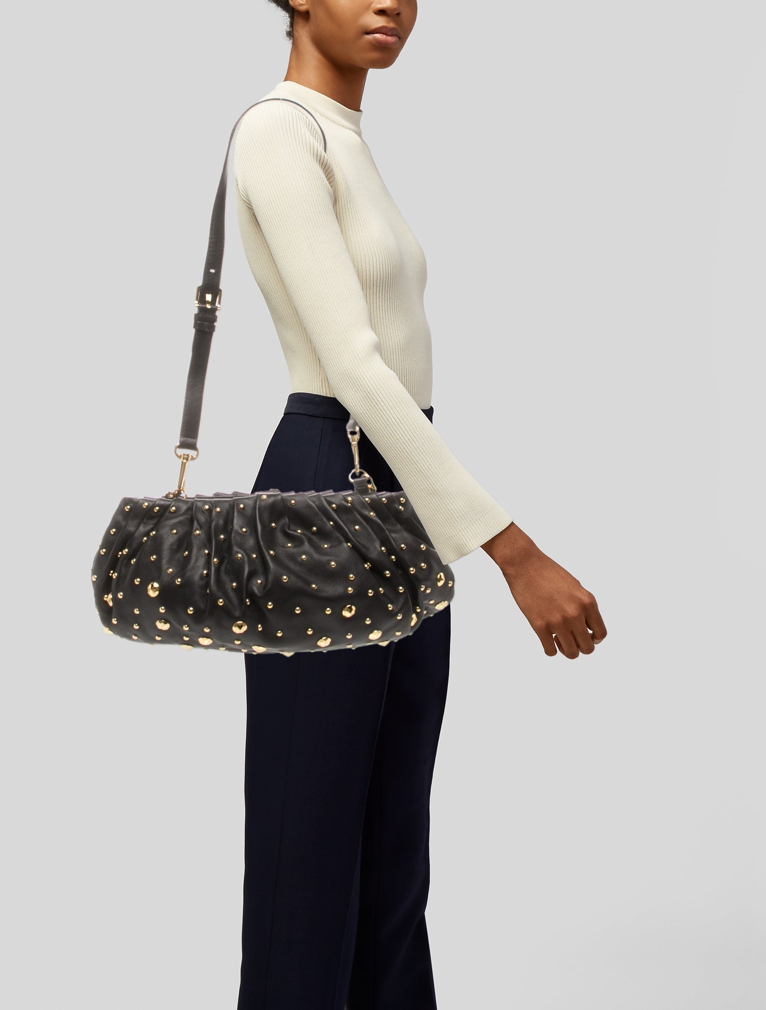 Diane von Furstenberg Leather Clutch