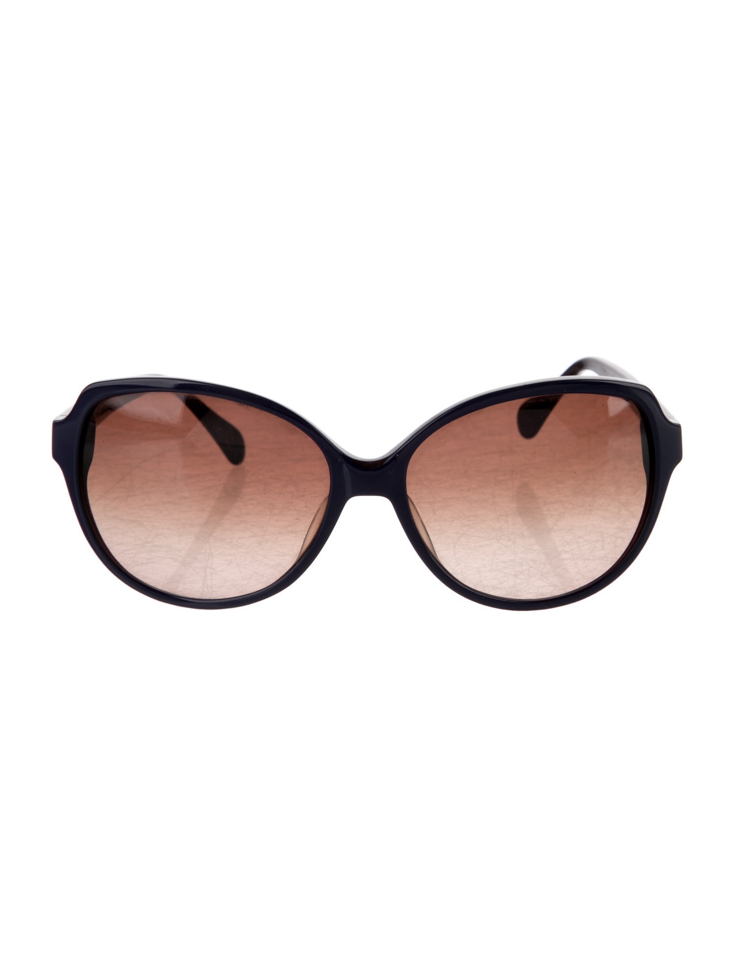Diane von Furstenberg Oversize Gradient Sunglasses