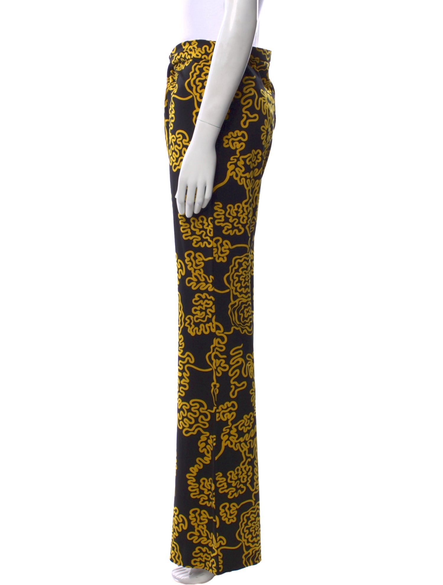 Diane von Furstenberg Printed Wide Leg Pants w/ Tags