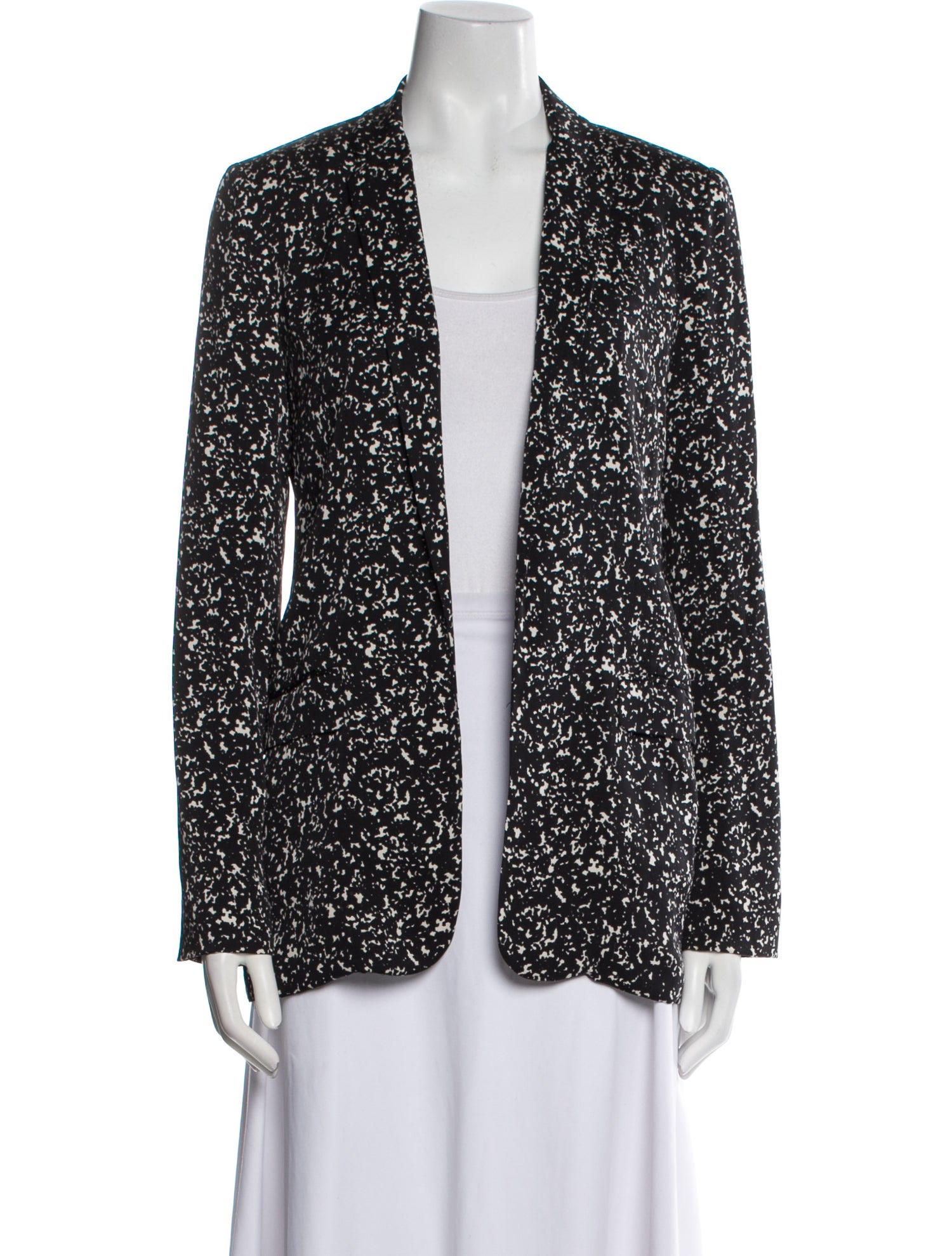 Diane von Furstenberg Silk Printed Evening Jacket