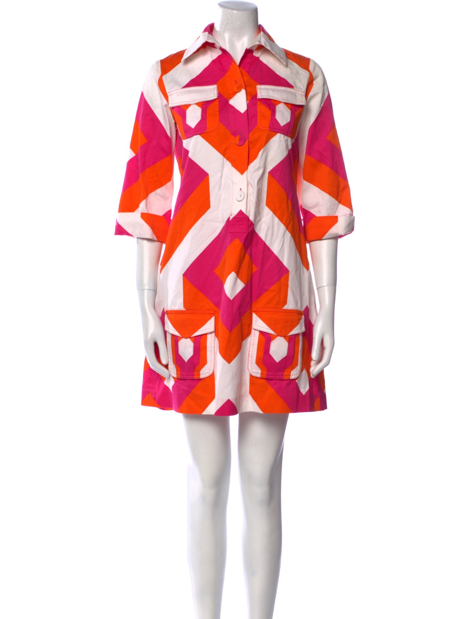 Diane von Furstenberg Printed Mini Dress