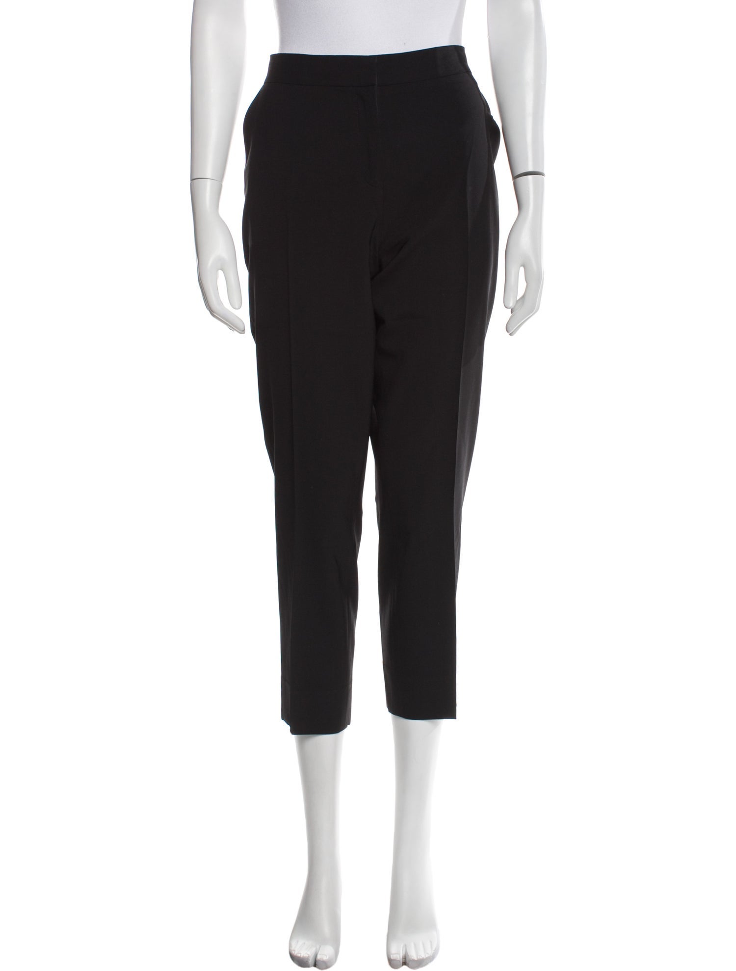 Diane von Furstenberg Wool Straight Leg Pants