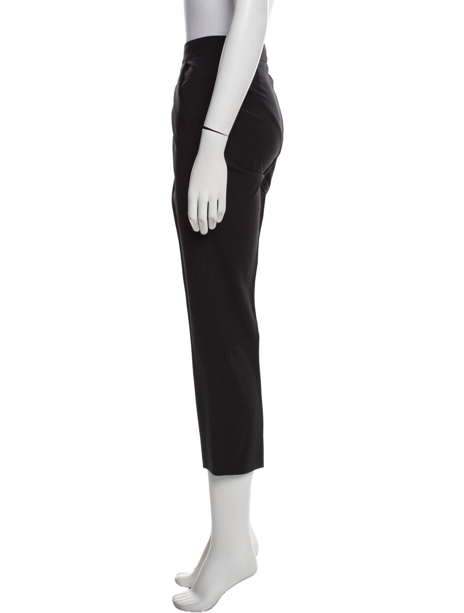 Diane von Furstenberg Wool Straight Leg Pants