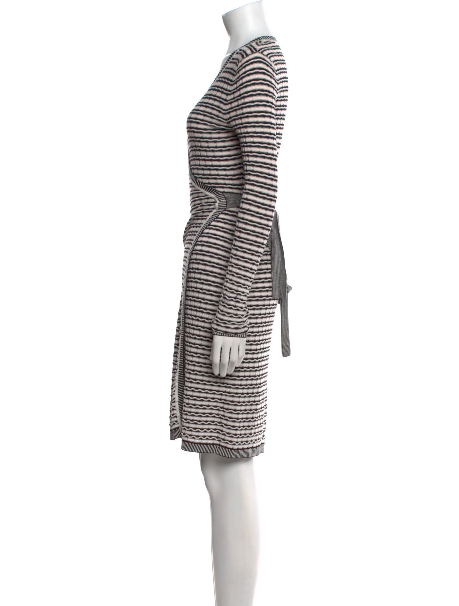 Diane von Furstenberg Striped Mini Dress