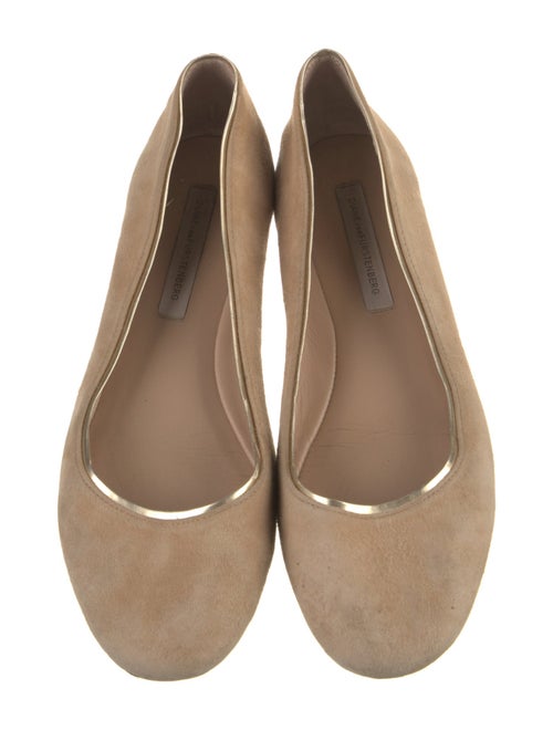Diane von Furstenberg Suede Ballet Flats