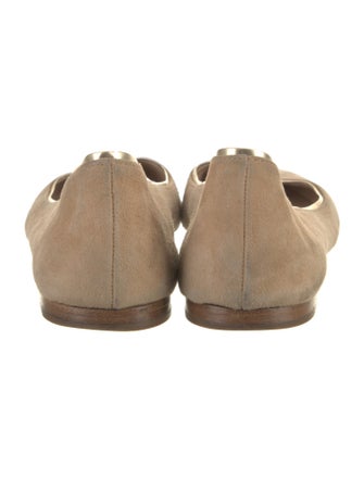 Diane von Furstenberg Suede Ballet Flats