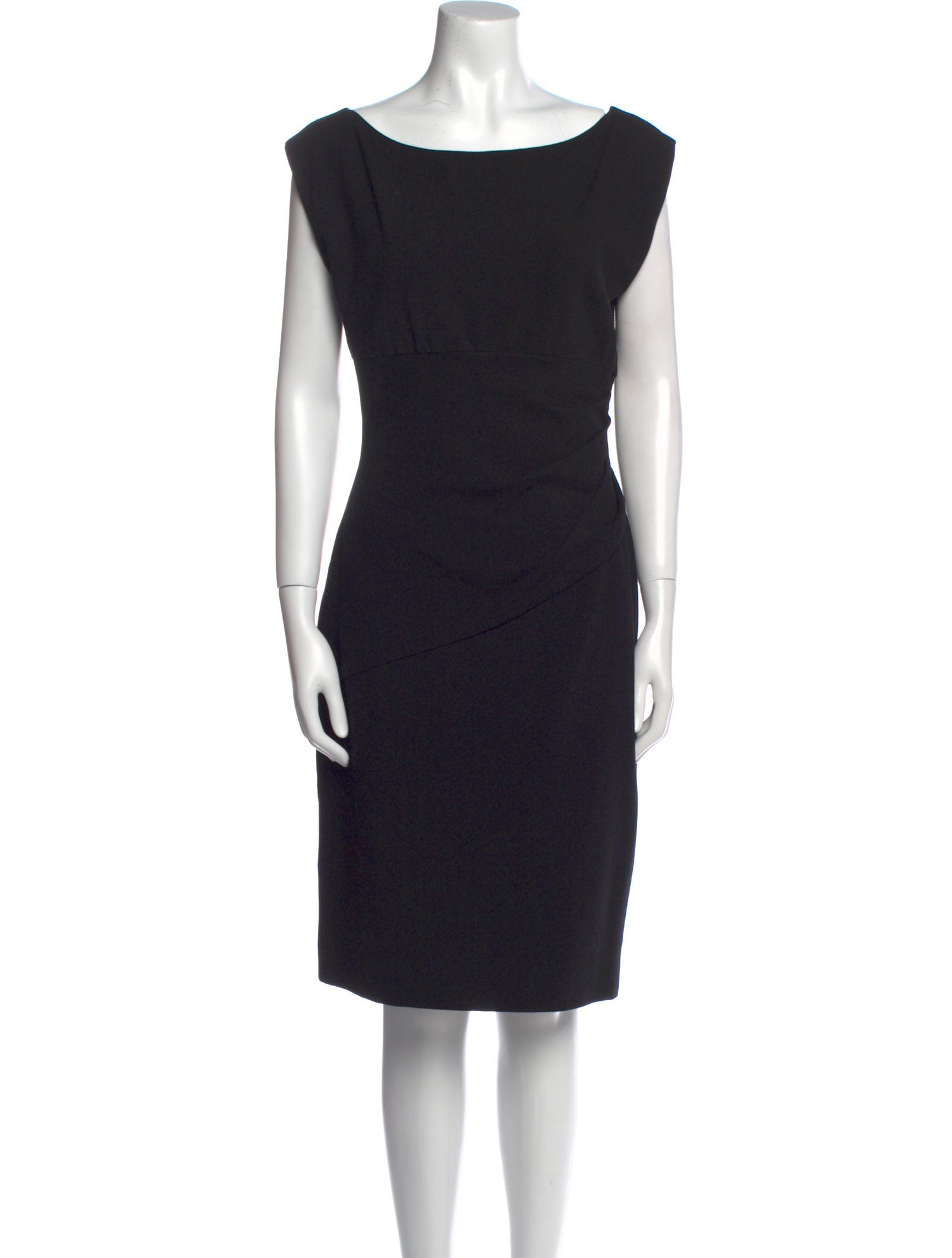 Diane von Furstenberg Bateau Neckline Knee-Length Dress