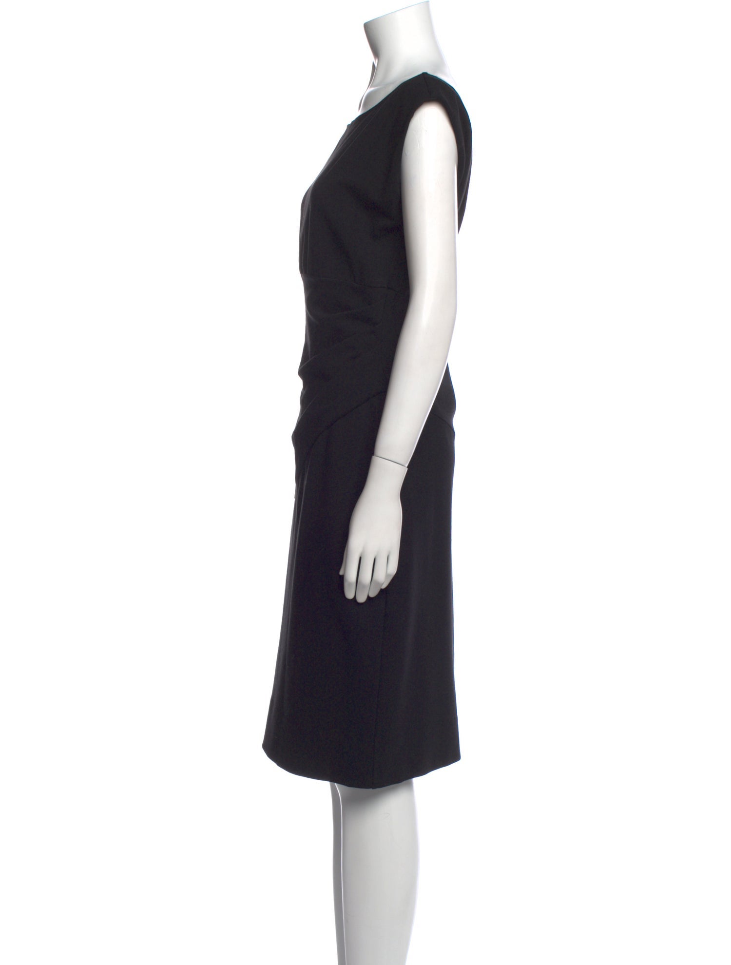 Diane von Furstenberg Bateau Neckline Knee-Length Dress