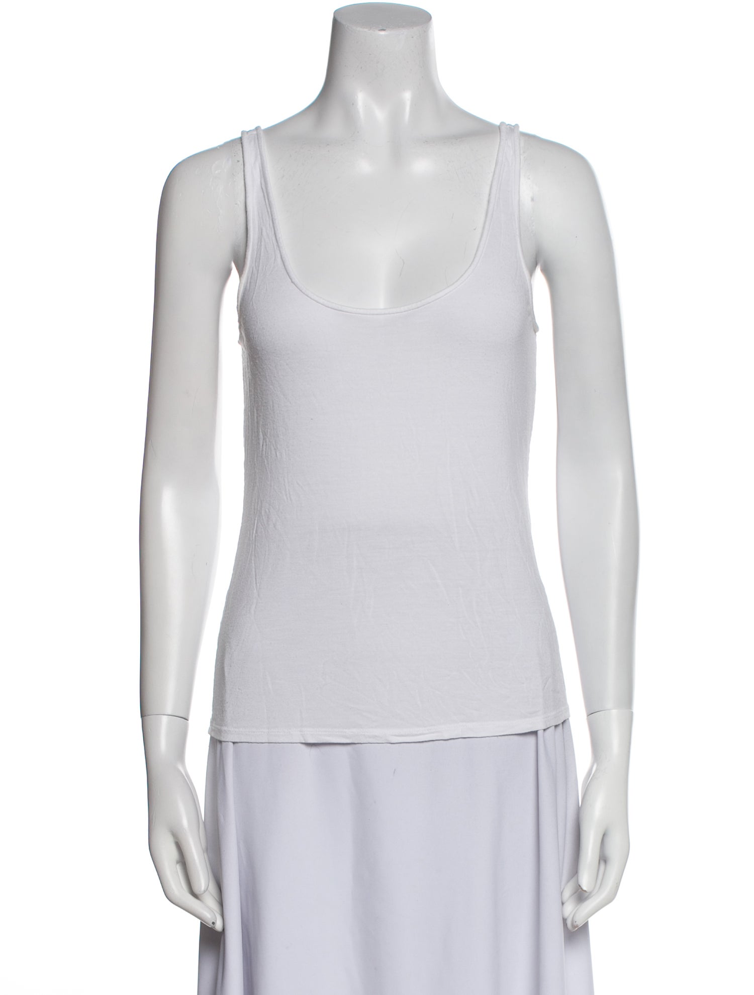 Diane von Furstenberg Silk Scoop Neck Top