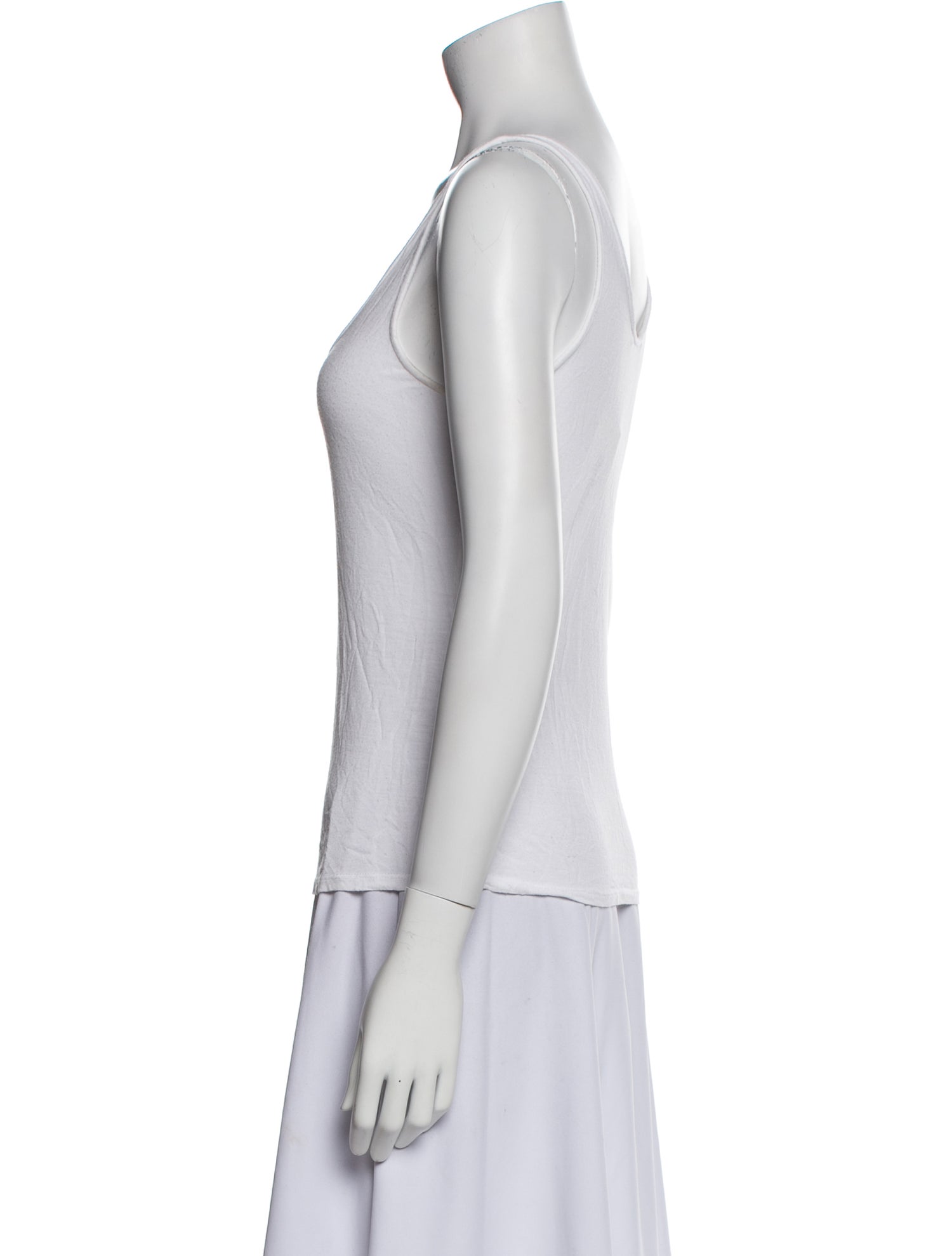 Diane von Furstenberg Silk Scoop Neck Top