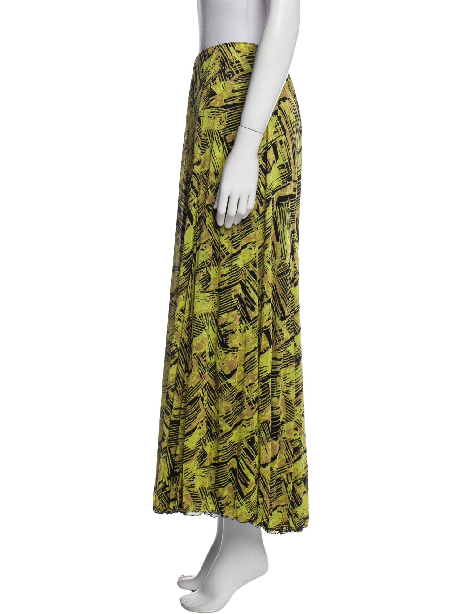 Diane von Furstenberg Printed Midi Length Skirt w/ Tags