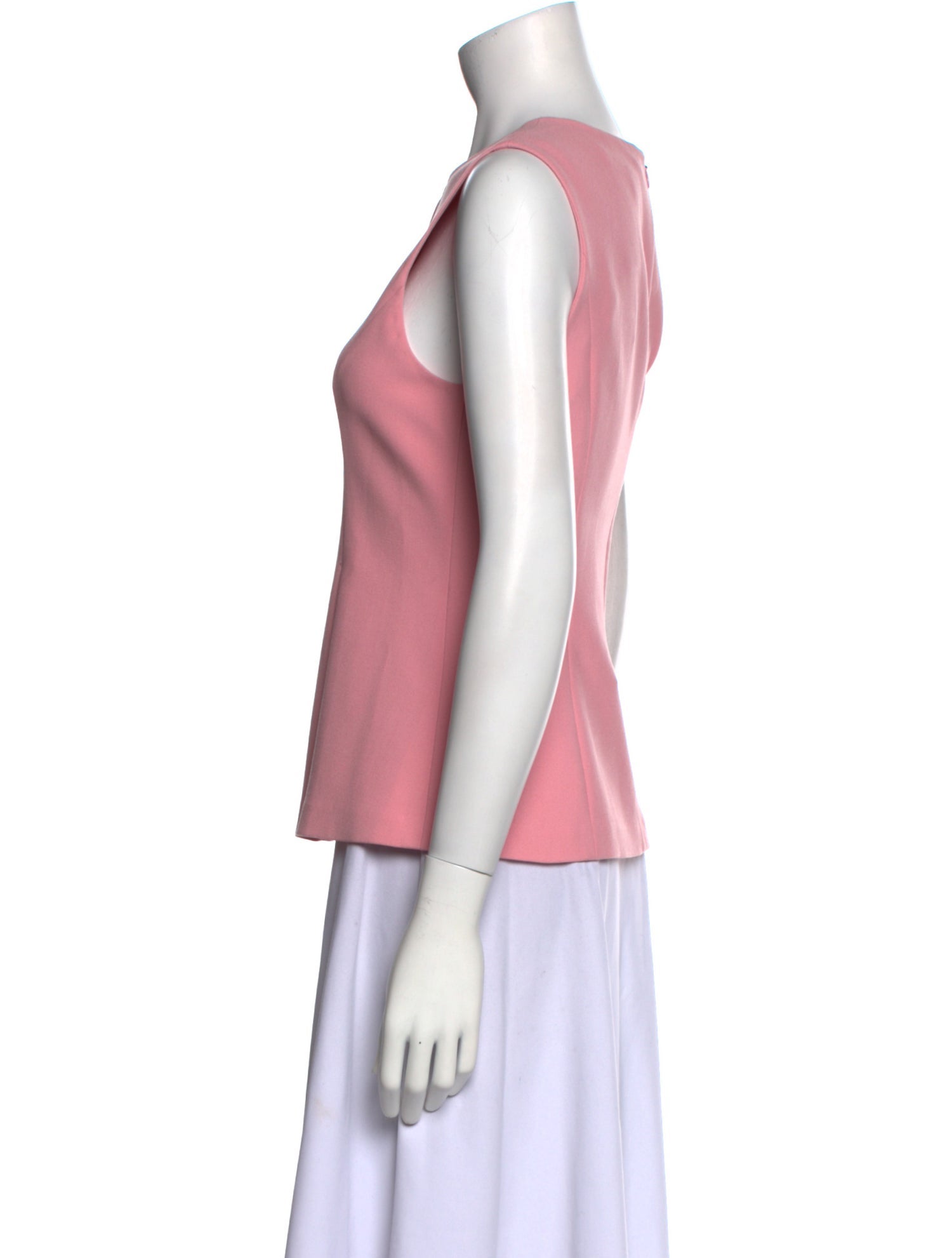 Diane von Furstenberg Crew Neck Sleeveless Top