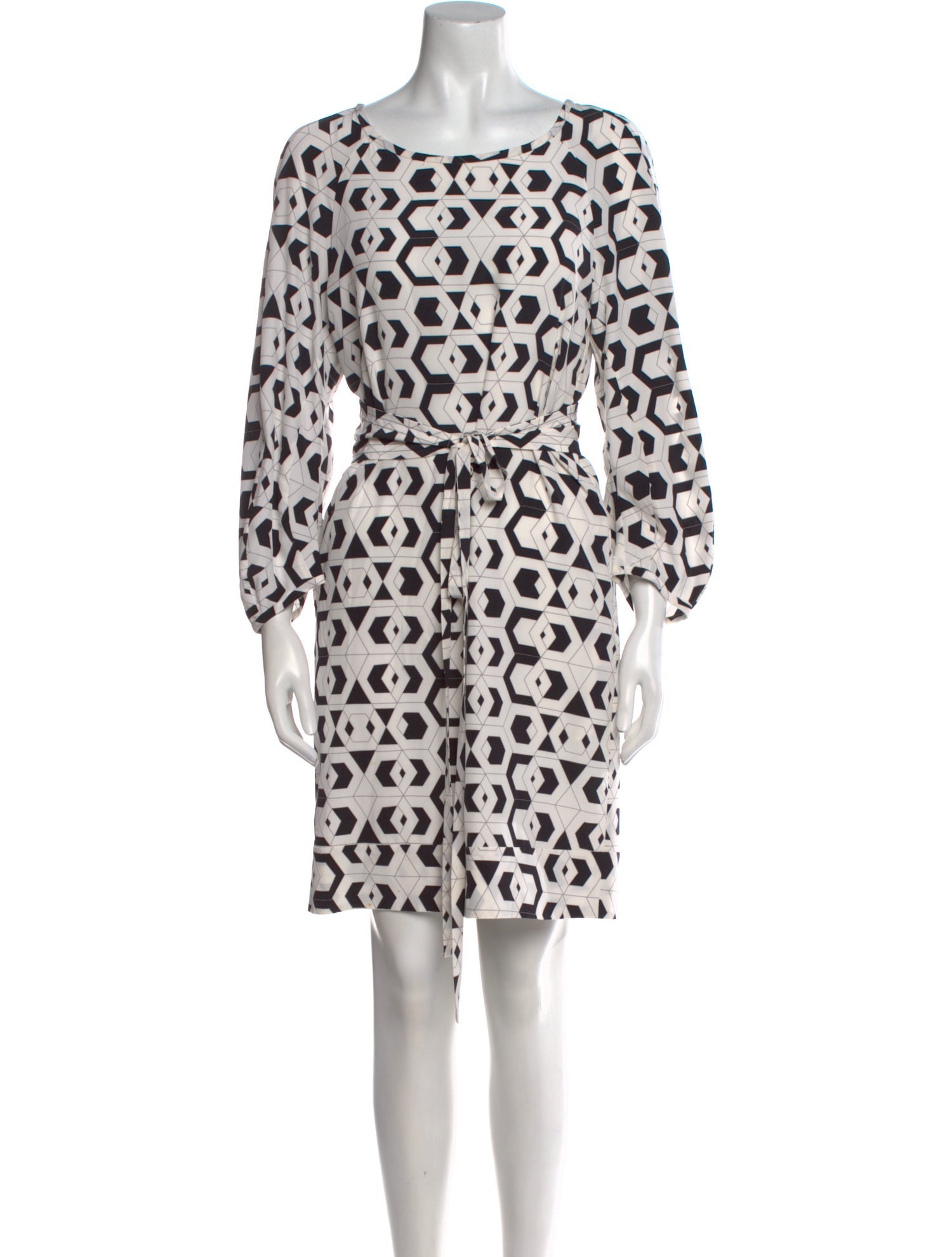 Diane von Furstenberg Silk Knee-Length Dress