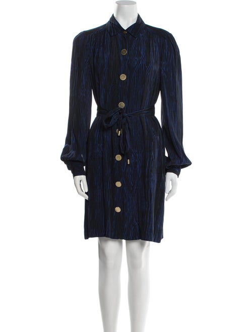 Diane von Furstenberg Printed Long Sleeve Tunic