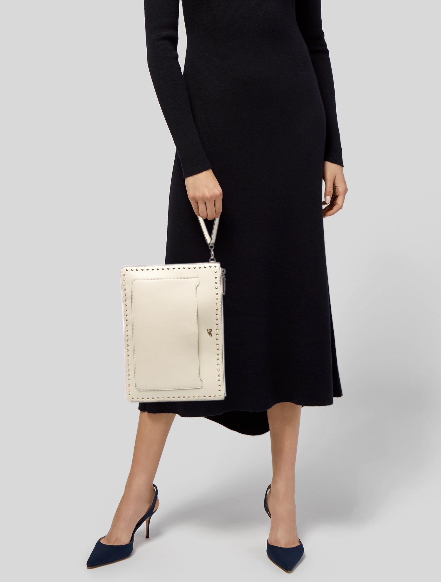 Diane von Furstenberg Leather Clutch