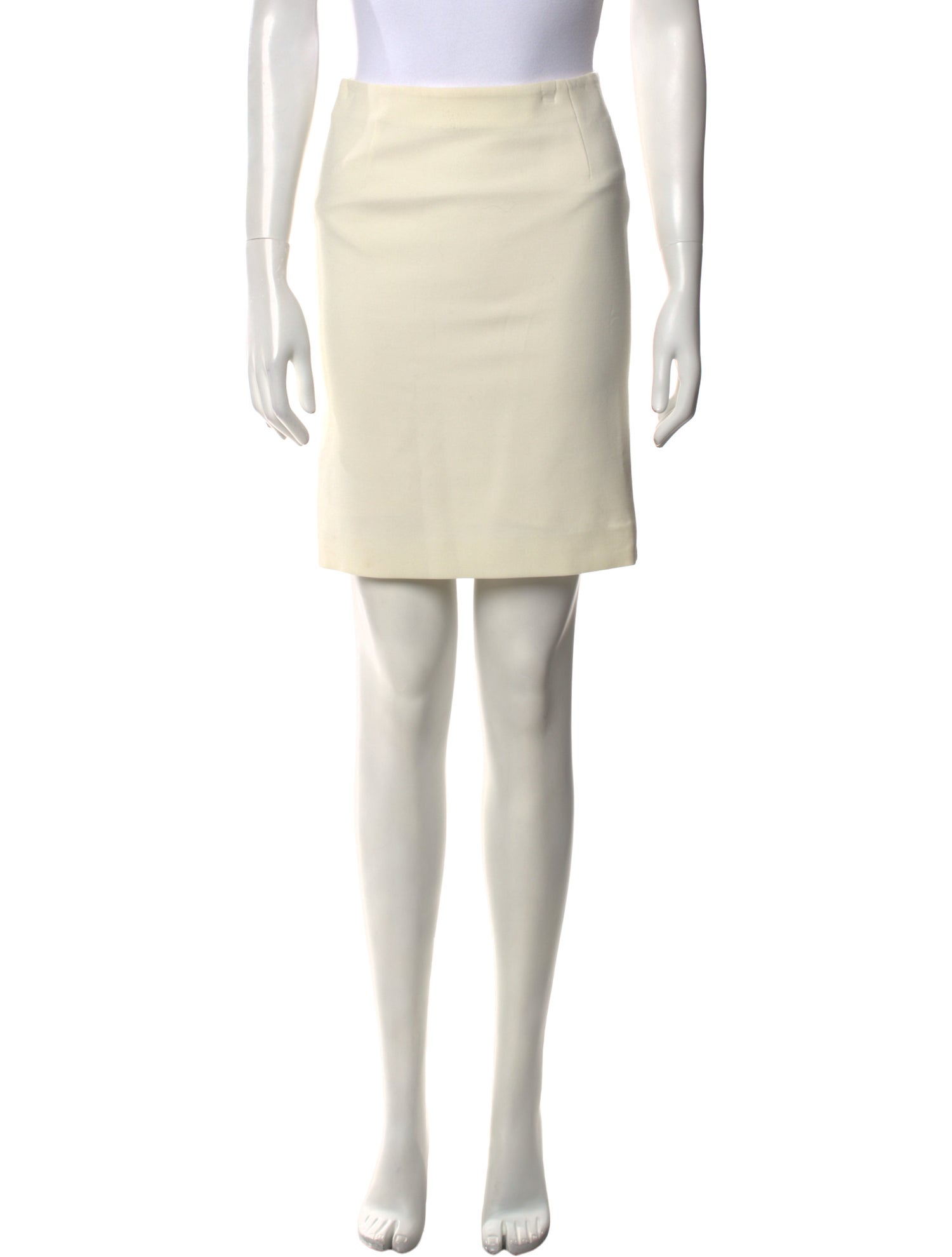 Diane von Furstenberg Pleated Accents Mini Skirt