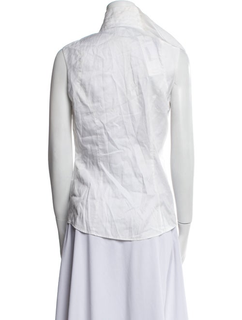 Diane von Furstenberg Sleeveless Button-Up Top