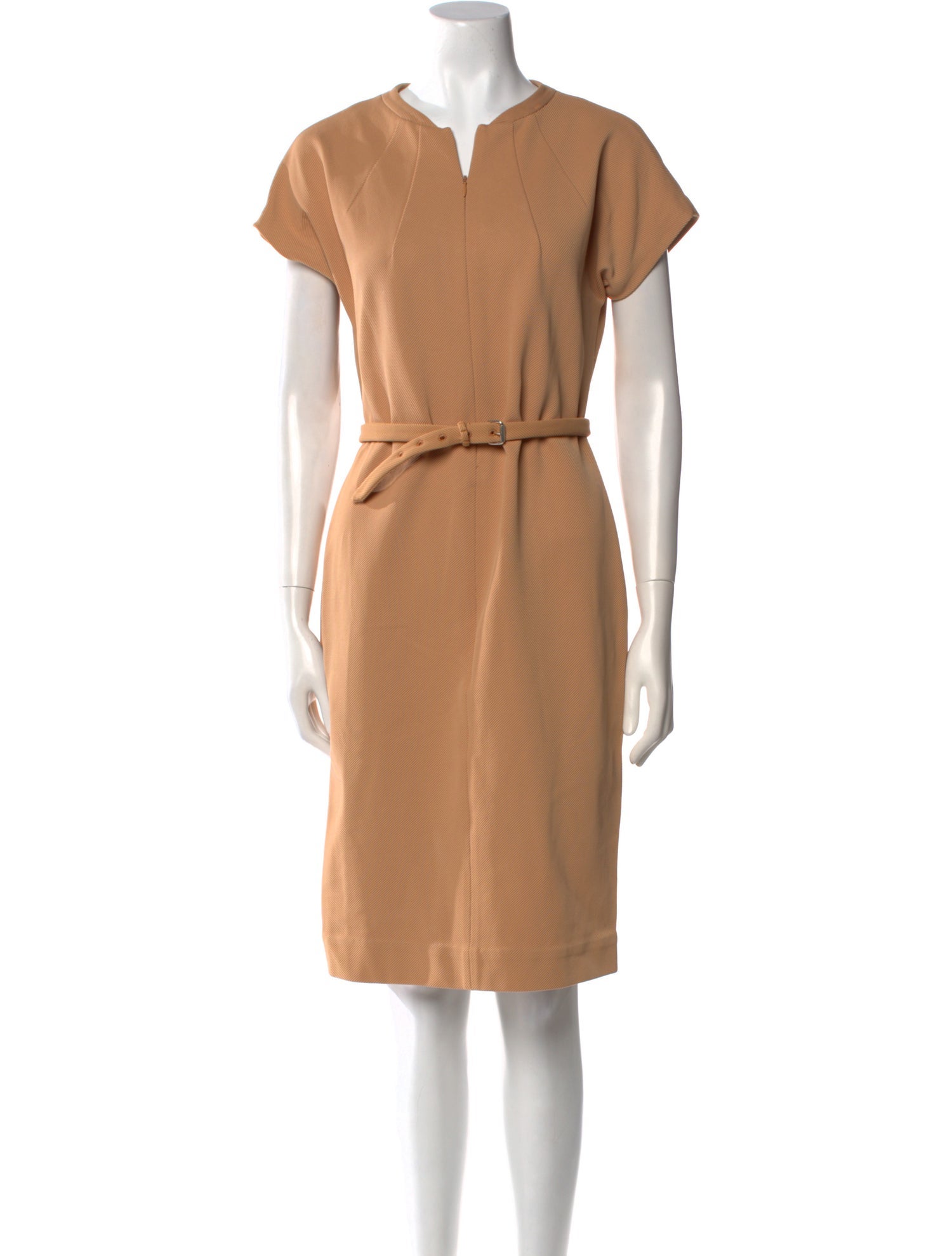 Diane von Furstenberg V-Neck Knee-Length Dress