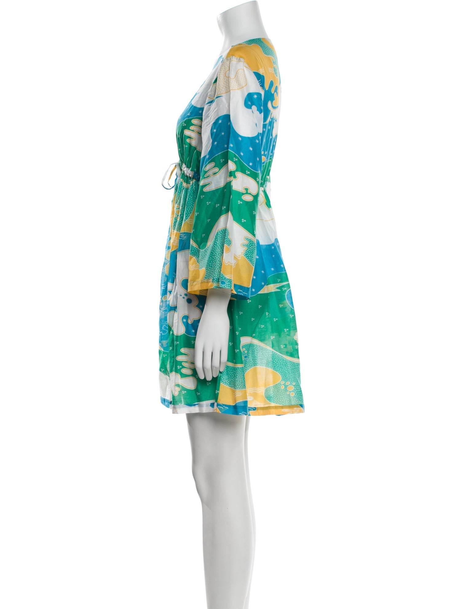 Diane von Furstenberg Printed Mini Dress