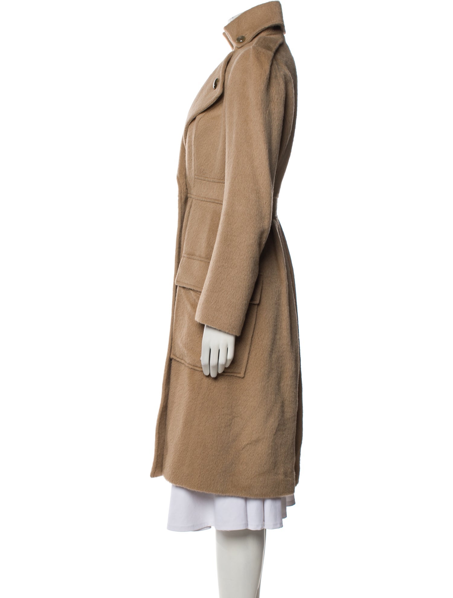 Diane von Furstenberg Wool Trench Coat
