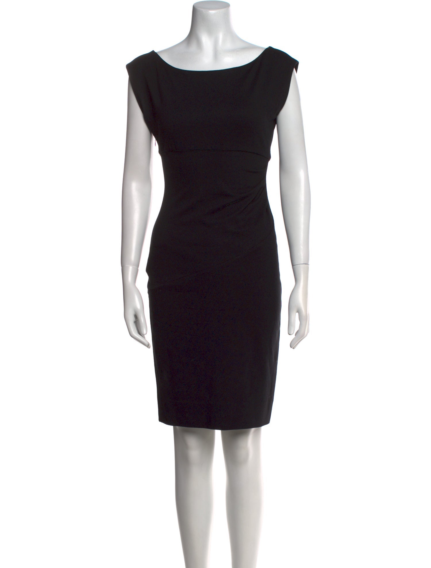 Diane von Furstenberg Bateau Neckline Mini Dress