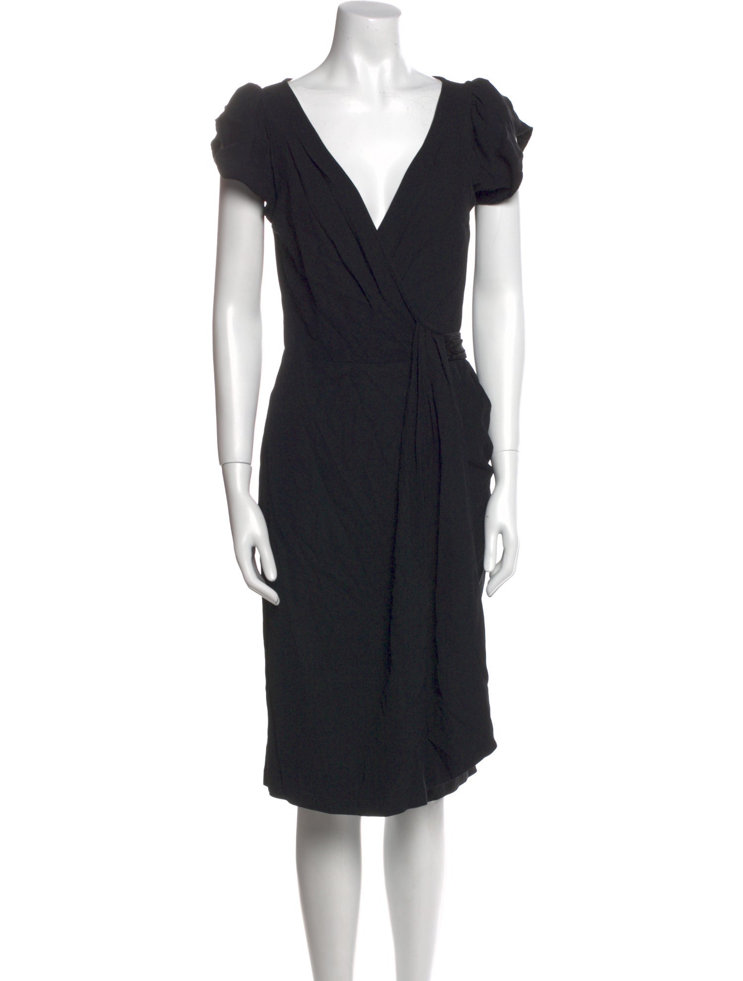Diane von Furstenberg V-Neck Knee-Length Dress