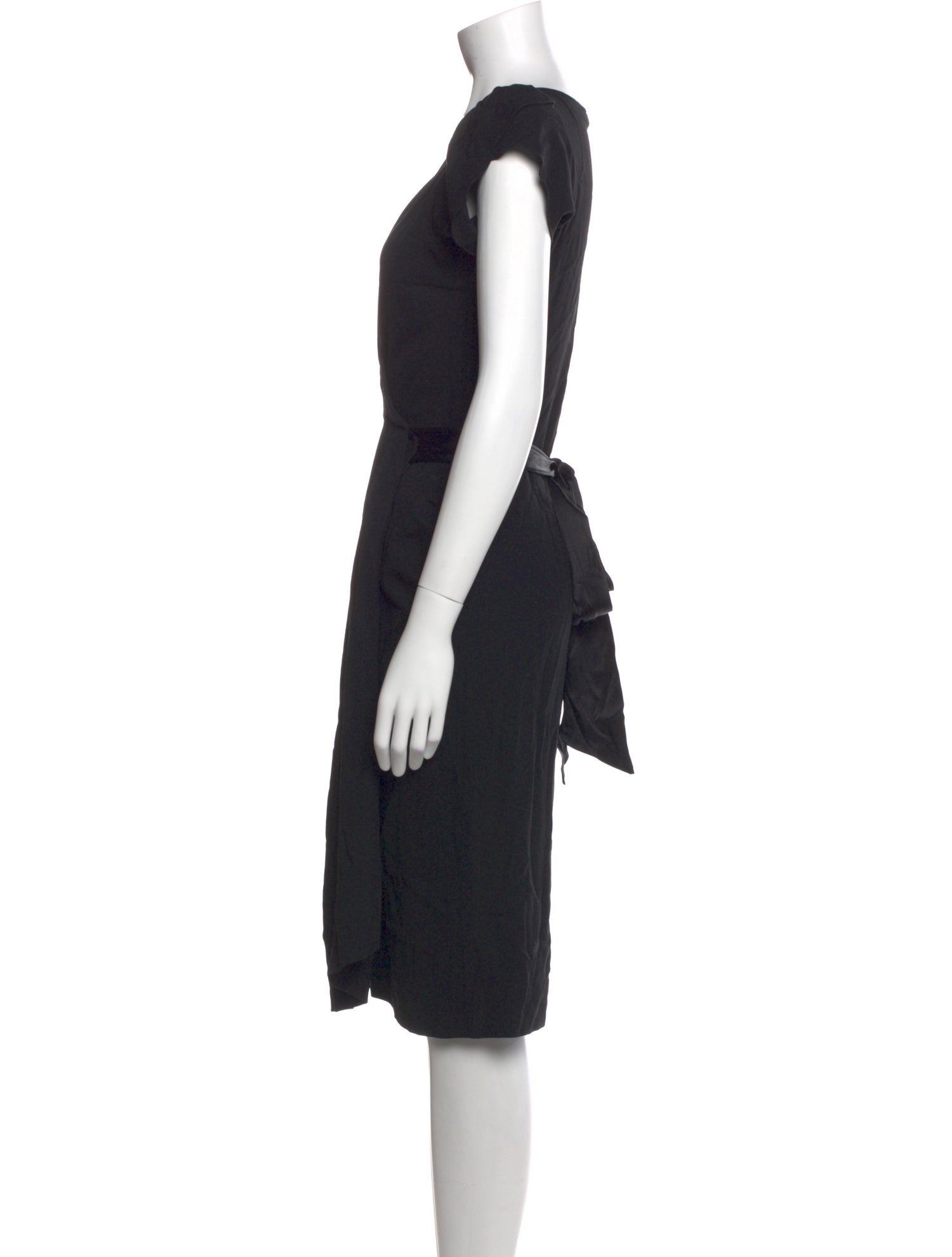 Diane von Furstenberg V-Neck Knee-Length Dress