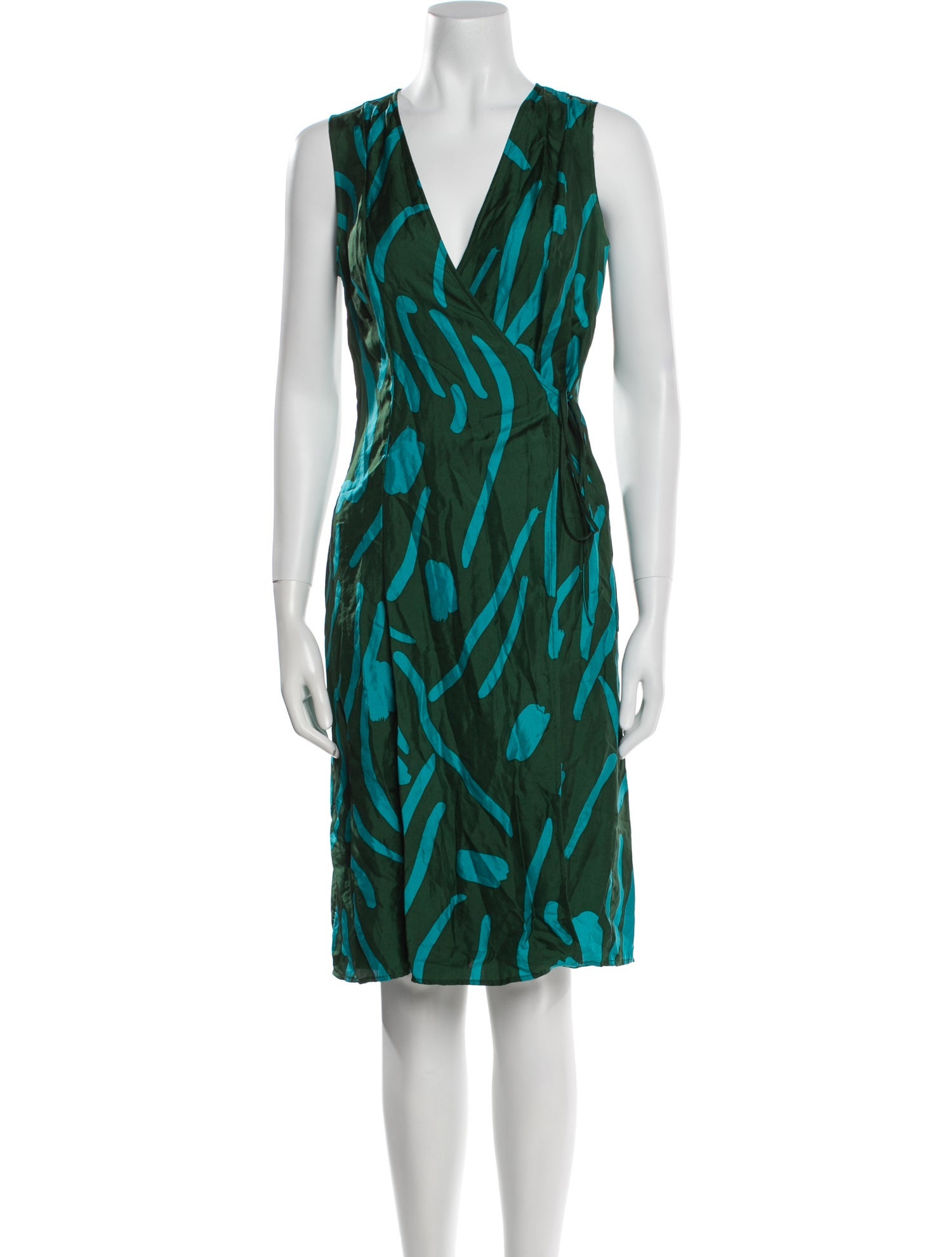 Diane von Furstenberg Silk Knee-Length Dress