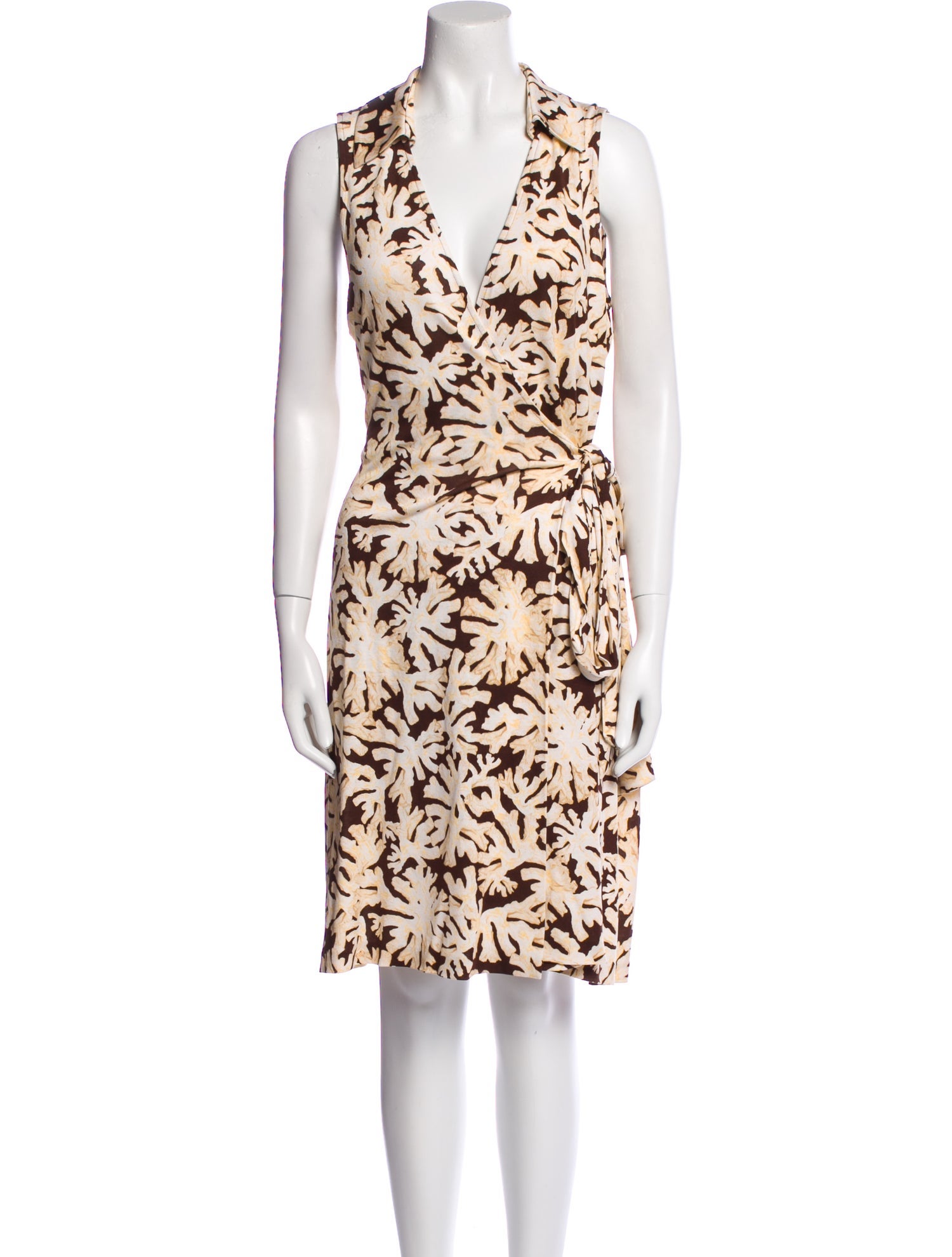Diane von Furstenberg Silk Knee-Length Dress